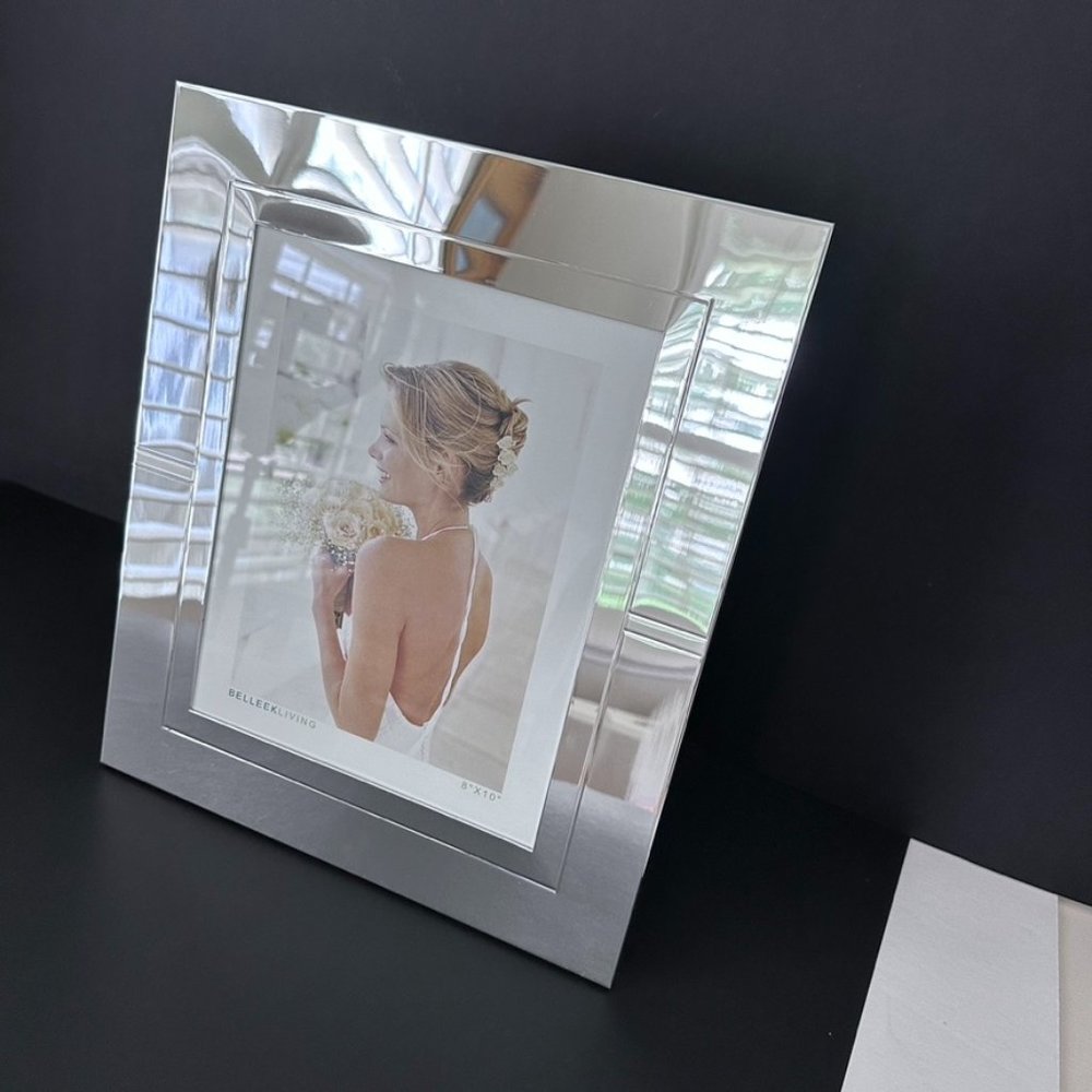 Belleek Silver Frame 8" x 10" Photo